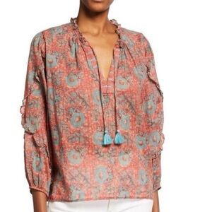 Floral Print Women's Top